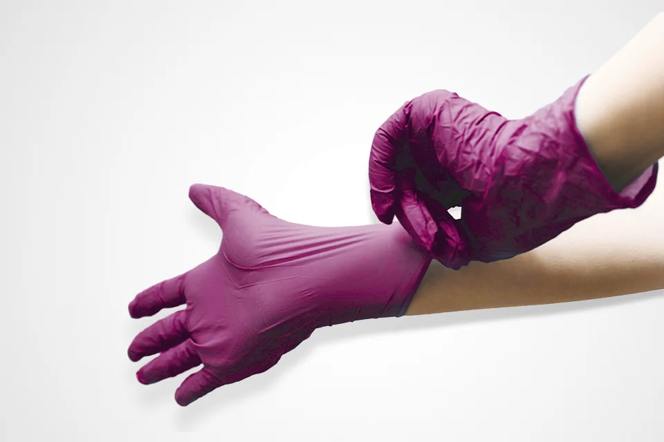 Handschuhe in G-Service Rot